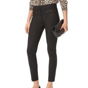 CLUB MONACO NWT Emily Low Rise Skinny Pants Black Women's 6